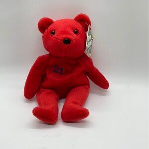 Salvino 1998 MLB Bammers - Sammy Sosa #21 Red Teddy Bear(pre-owned)